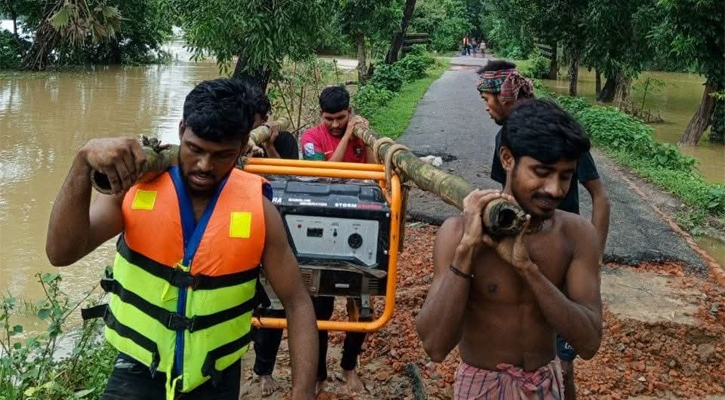 এসওএফ ফান্ড থেকে বন্যা উপদ্রুত এলাকায় টেলিযোগাযোগ নেটওয়ার্ক সেবা সচলের সিদ্ধান্ত