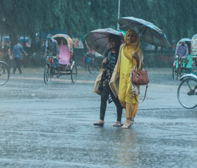 ৫ বিভাগে ভারি বৃষ্টিপাতের সতর্কতা জারি