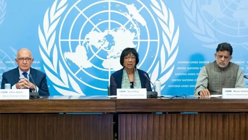 যুক্তরাষ্ট্রের নিষেধাজ্ঞার মধ্যে পদত্যাগ করলেন জাতিসংঘের ফিলিস্তিন তদন্ত কমিশনের তিন সদস্য