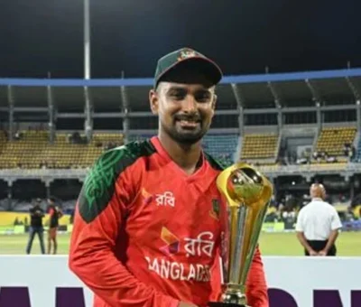 সিরিজ জয় জুলাই শহীদদের উৎসর্গ লিটনের