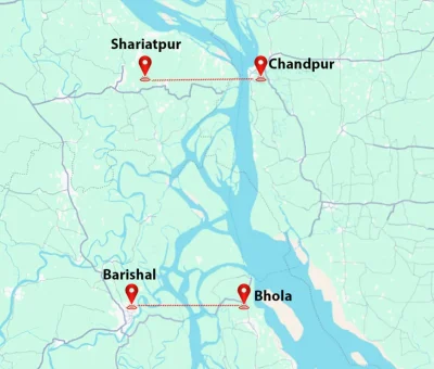 ২০৩৩ সালের মধ্যে ভোলা ও চাঁদপুরকে মূল ভূখণ্ডের সঙ্গে যুক্ত করবে ৩৩ হাজার কোটি টাকার সেতু