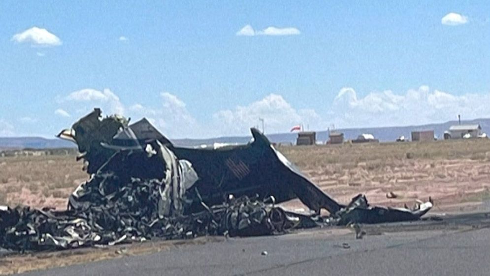 যুক্তরাষ্ট্রের অ্যারিজোনায় বিমান বিধ্বস্ত