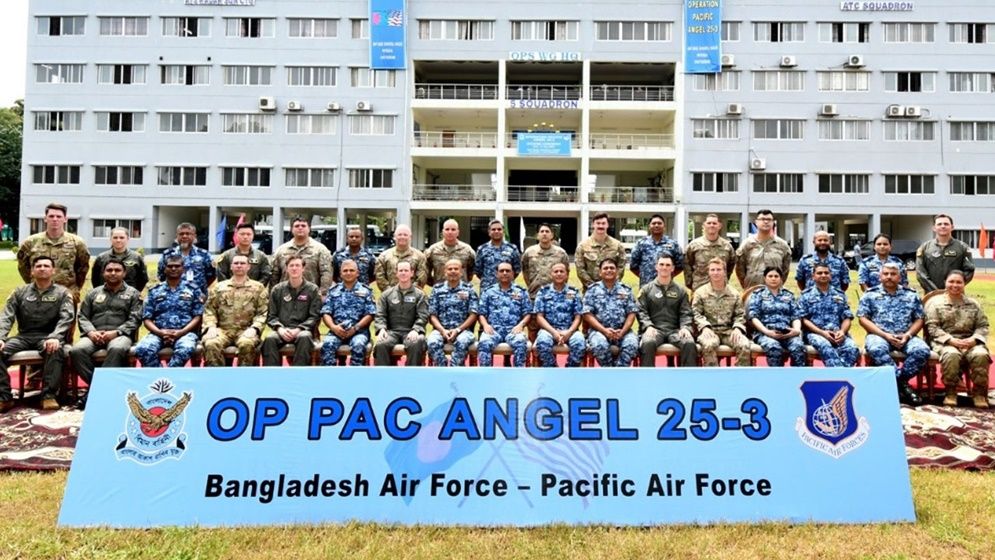 বাংলাদেশ-যুক্তরাষ্ট্রের যৌথ মহড়া ‘অপারেশন প্যাসিফিক এঞ্জেল’ শুরু