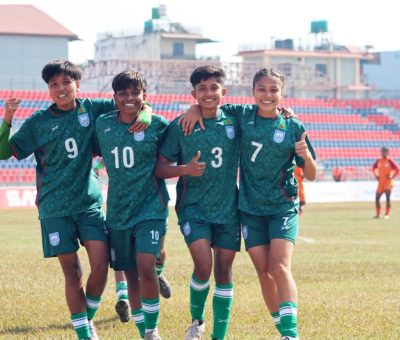 বাংলাদেশ ২-০ গোলে হারাল ভারতকে